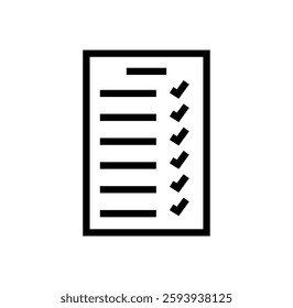 Copy icon in solid and stroke style. A4 sheet with text