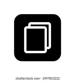 Copiar icono con estilo cuadrado