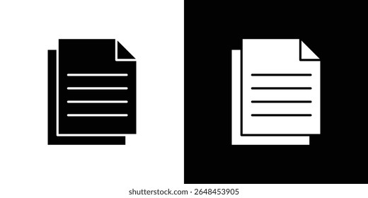 Copy icon symbol collection. Flat vector stock illustration.
