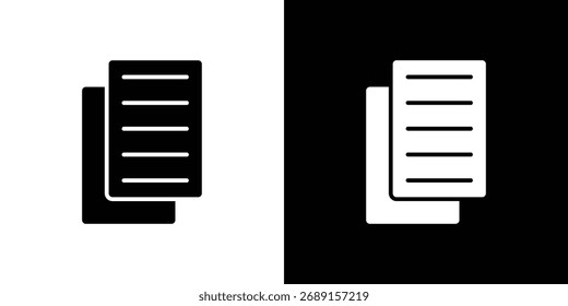 Symbol kopieren. einfaches flaches Symbol auf leerem Hintergrund.