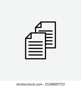 Symbol in verschiedenen Linienstrichgrößen kopieren.