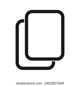 diseño de ilustración de vector de icono de copia
