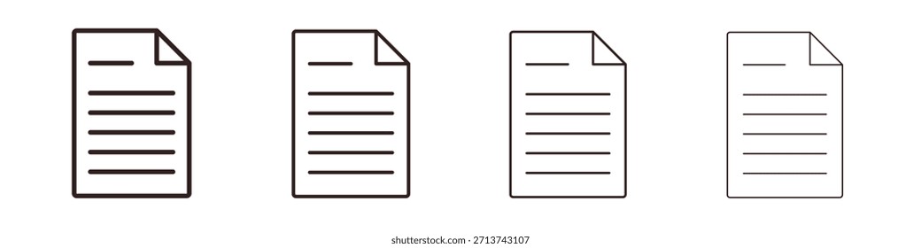 Icono de copia. Vector de pictogramas aislados.
