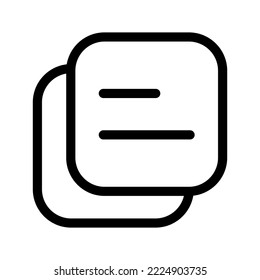 Copiar Ilustración de diseño de símbolos vectores de iconos