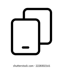 Copy Icon Vector Symbol Design Illustration