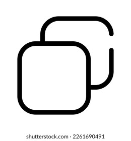 Copy Icon Vector Symbol Design Illustration