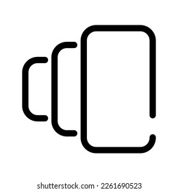 Copiar Ilustración de diseño de símbolos vectores de iconos