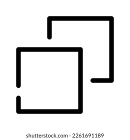 Copiar Ilustración de diseño de símbolos vectores de iconos