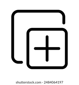 Ilustración de diseño de Vector de iconos de copia