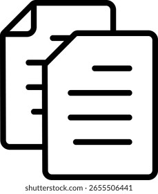 Liniensymbol kopieren - Vektordesign