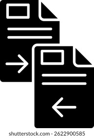 Copy Line vector Icon Design