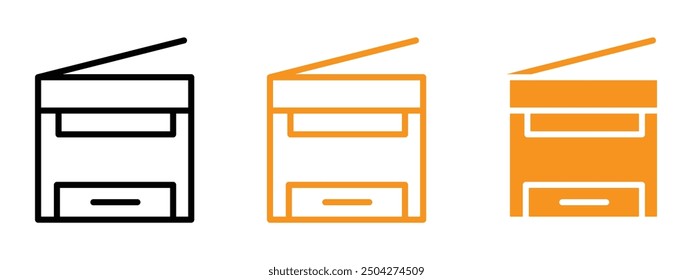Copy Machine Icon web design in vector