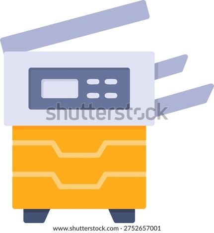 Copy Machine New Creative Vector Icon Design