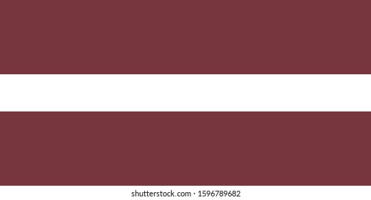 Copy of the national flag of Latvia
