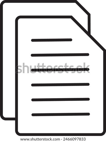 Copy and paste icon, Document check icon, text icon
