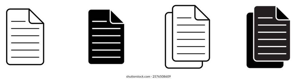 Copy and Paste icon. Document iocn.