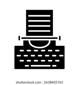 copy rghiting icon white on background