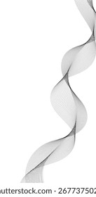 Espaço de cópia e fundo abstrato Onda monocromática de partículas Elemento de design