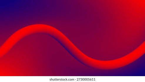 Fondo Abstractas de Espacio para texto con líneas rojas y violetas de la curva
