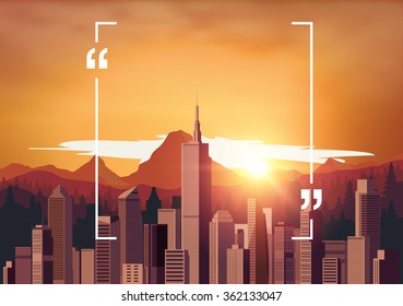 Copy space Cityscape