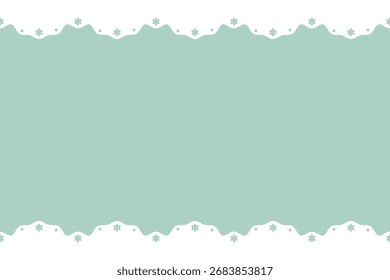 Copy space floral frame background