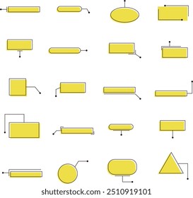 Copy Space Frame Set : Vector