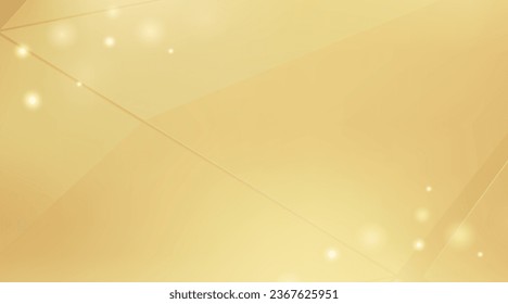 Copy space of Gold luxury background with sparkling effect, can be used for premium wedding invitation, banner, golden flyer.