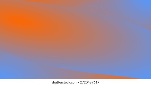 Copy Space with Mesh on Abstract blue and orange background illustration Gradient design