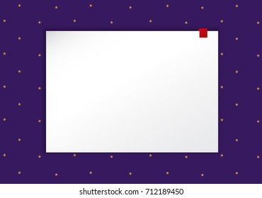copy space paper and