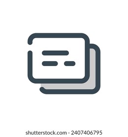 copy text button concept illustration line icon design vector