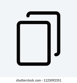 Copy vector icon