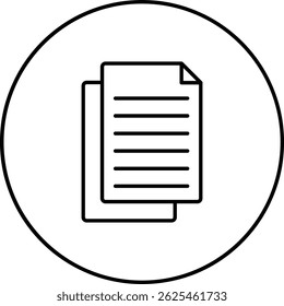 Ícone de vetor de cópia. Pode ser usado para impressão, aplicativos móveis e da Web.