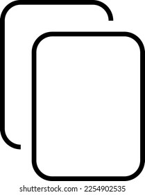 Copy vector icon trendy style illustration on white background..eps