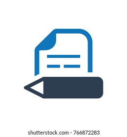 Copy writing Icon