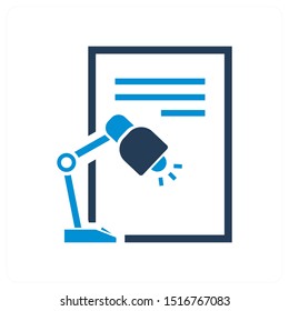 copy writing and other icon concept