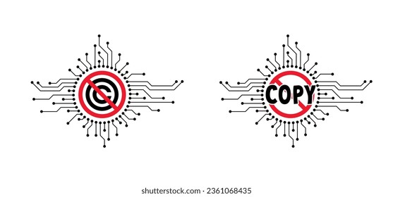 Copyright oder C-Brief. Recht auf Erstveröffentlichung. Nein oder Beenden Sie das Symbol rechts kopieren. Welt-Copyright-Tag. Konzept der juristischen Aus- und Weiterbildung. Registrieren Sie das Copyright-Symbol für Marken. Gebt keine Piraterie.