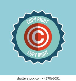 copyright  concept  design 