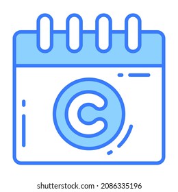 Copyright expiry Copyright law, intellectual property icon