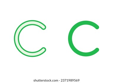 Copyright icon set. copyright symbols