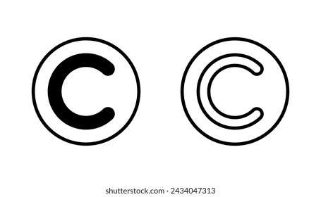 Copyright-Symbolsatz. Copyright-Symbole