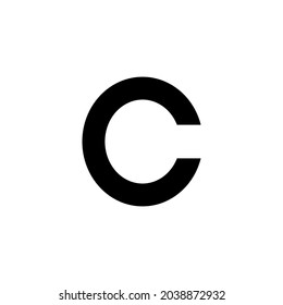 Copyright icon. copyright sign and symbol