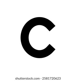 Copyright icon vector illustration. copyright sign and symbol