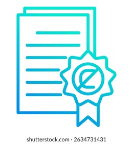 Copyright Infringement Icon Element For Design