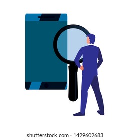 copyright of intellectual people icon vector ilustration