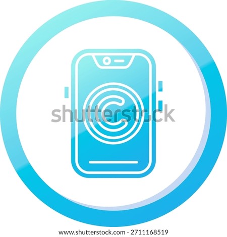 Copyright Line vector Icon Design