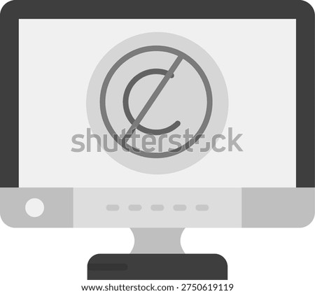 Copyright Line vector Icon Design