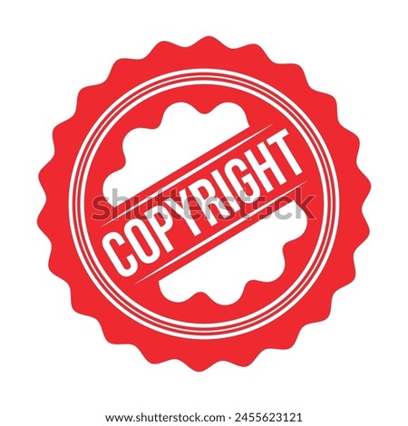 Copyright Rubber stamp Design art Illustration 