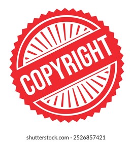 Copyright Design de carimbo Vetor 