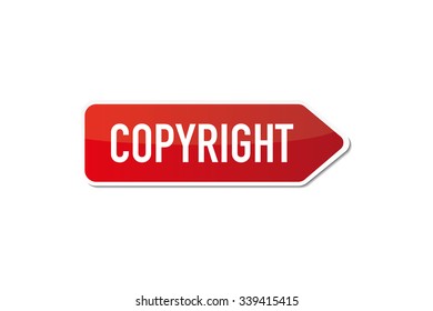 Copyright signboard