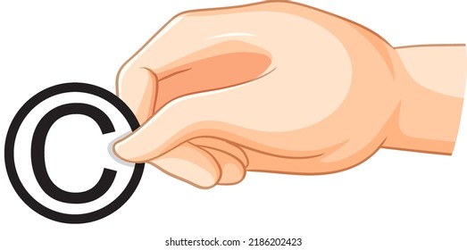 Vektorgrafik des Copyright-Symbols